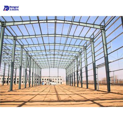 China Warehouse Heavy Steel Structure Frame Steel Structure Portal Netting Warehouse for sale