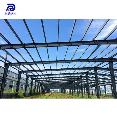 China 50 Years Warranty Wind Resistant Steel Construction Warehouse Industrial for sale