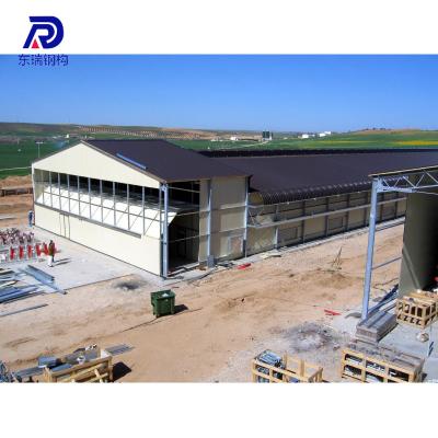 China Low Cost Industrial Pakistan Poultry Steel Structure Farm House Modern Design For 1000 Chickens for sale