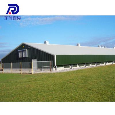 China Best Quality Industrial Poultry Farm Chicken House Design Poultry Farm Control Shed In Pakistan for sale