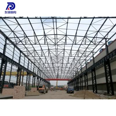 China Stable Prefab Steel Cow/Chicken Farm Building Cattle Shed Design Horse Cow Farm Building for sale