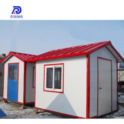 China Traditional Porcelain Prefab Homes Portable Tiny Mobile Homes for sale