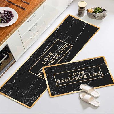 China Anti Slip Anti Slip Water Absorbing Kitchen Mat Household Oil-absorbing Door Mat (CHAKME) for sale