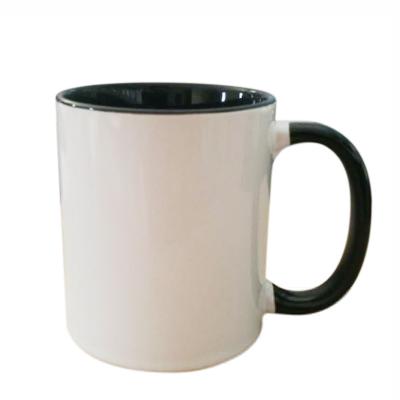 China 11oz Rim Color Mug Viable Indoor Grade A for sale