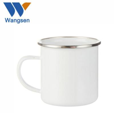 China Viable Sublimation Enamel Coffee Mug 8cm for sale