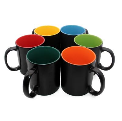 China Viable magic 11oz mug with inner color for sale