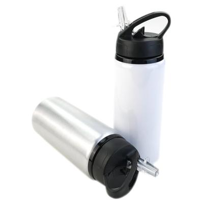 China Sublimation 600ml Viable Blank Aluminum Water Bottle For Heat Press for sale