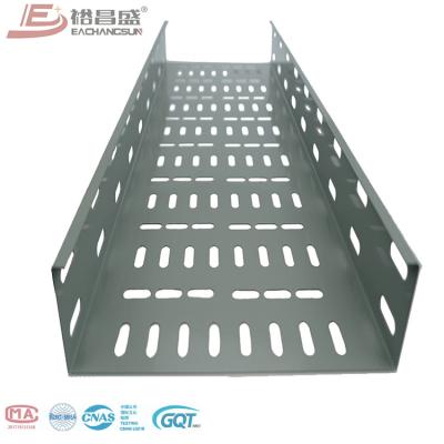 China Home Wiring/Engineering & Construction Galvanized Steel Cable Tray And Supporting System Perforated Cable Tray for sale