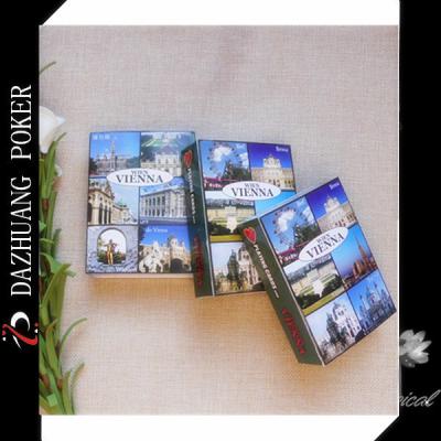 China SCENERY PLAYING CARDS WITH 54 PHOTOS of VIENNA for sale