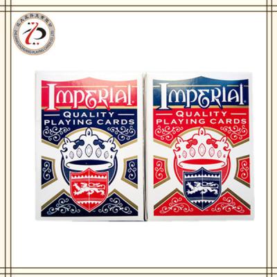 China IMPERIAL CUSTOM PLASTIC COATED PLAYING CARDS for sale