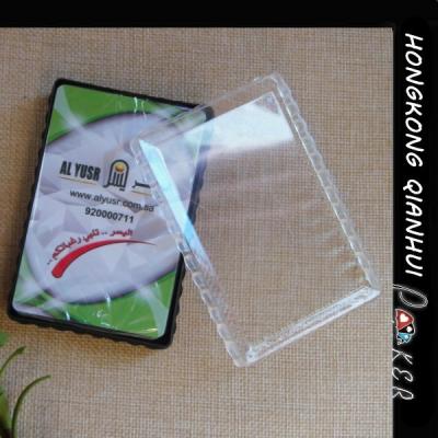 China AL YUSR CUSTOM WATERPROOF 100 PLASTIC PLAYING CARDS IN PVC BOX FOR ARABIA MARKET for sale