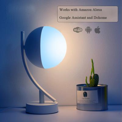 China Contemporary Modern Smart Table Lamp Living Room Sofas Bedroom RGB Reading Lights Voice Control Table Lights Desk Lamp for sale