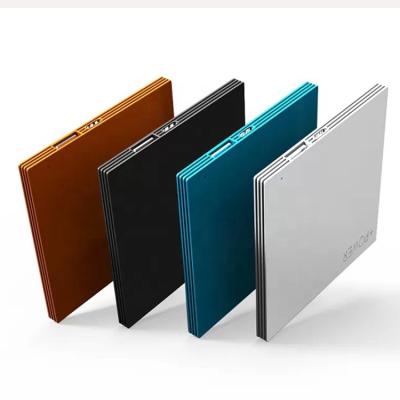 China Custom Logo Ultra Thin Credit Card Charger Power Bank , 2500mah Ultra Thin Power Banks for sale