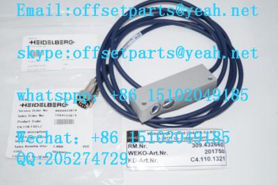 China C4.110.1321, reflex light barrier,cd102 machine parts,original part for sale