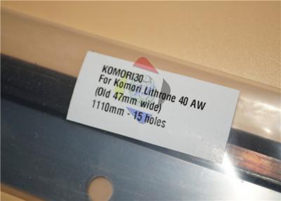 China komori wash up blade komori machine wash up blade 1110mm 15holes for sale