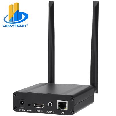 China URay MPEG4 H.264 AVC WIFI HDMI Video Streaming Encoder HDMI Transmitter Live Broadcast Encoder Wireless H.264 IPTV Encoder UHE264-1WS for sale