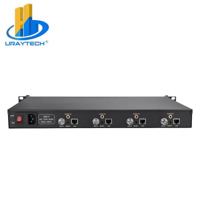 China URay 1U Rack SDI Video Encoder h.265 h.264 video encoder USE265-4-1U for sale