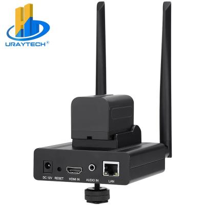 China URay MPEG-4 AVC/H.265 wifi HDMI Video Encoder HDMI Transmitter live Broadcast SRT encoder wireless H264 iptv encoder UHE265-1WBS for sale