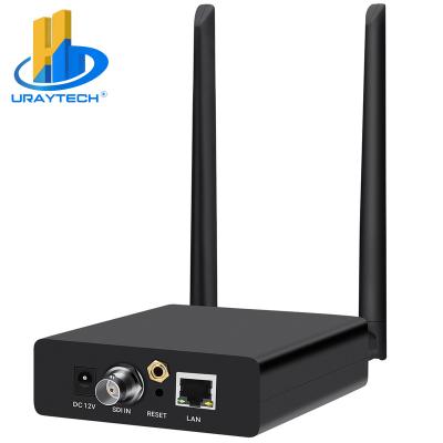 China URay HEVC H.265 H.264 SDI To RTMP Converter Wireless HD 3G SDI Live Broadcast Encoder WIFI USE265-1W-Mini for sale