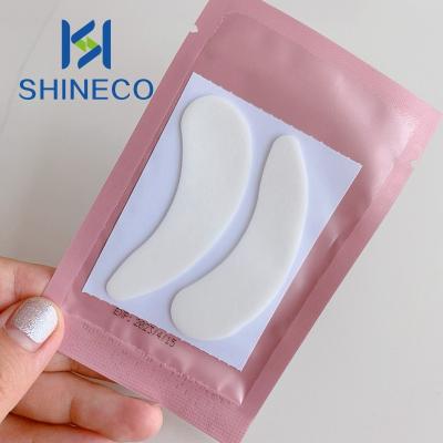 China SHINECO Factory STY-03 Other Thick Foam Eyepad Microfoam Eyepads Eyelash Eye Patches For Extension Small for sale