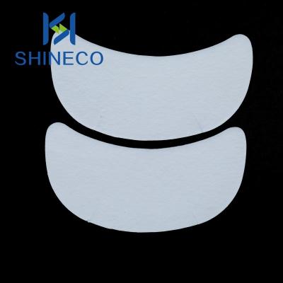 China Bottom Cover Whips Boat Shape Private Label Gel Under Eye Pads For Eeylash Extensions OEM White Matte Eye Patches Beauty Tools for sale