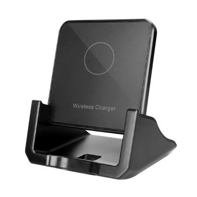 China Stand 10W Qi Wireless Charging and Charging Pad with Stand Fast Charging Wireless Charger for iPhone 12 mini for sale