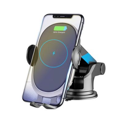 China 2021 Wholesale Car Phone Charger Stereo Factory Car Charger Stand 10W 15W Qi Wireless Charger For Sale for sale