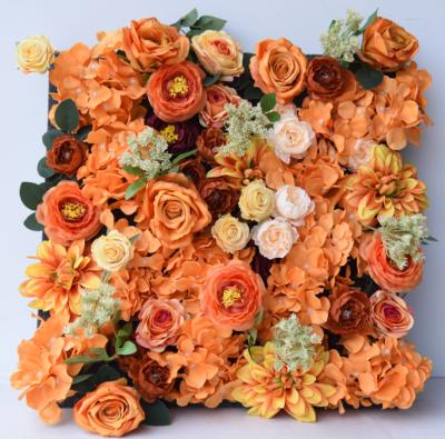 China Wall Flower for Silk Wall Wedding Backdrop Decoration Wholesale Artificial Flower for Party/Malls/Stores Decor for sale