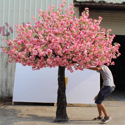 China Cherry Tree For Decor 3m Indoor Cherry Blossom Plants 10ft Trees Wedding Centerpiece Tall Flower Trees For Decor for sale