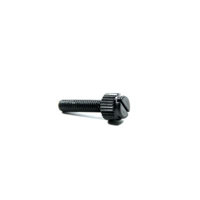 China Pan Nylon Plastic Slotted Thumb Knurled Screw for sale