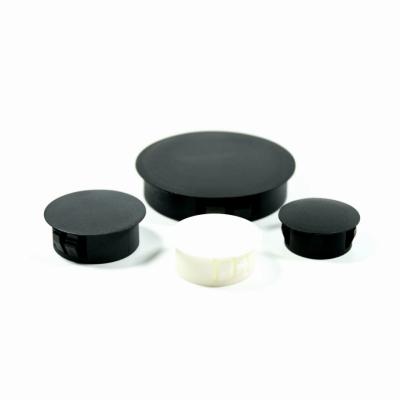 China White Nylon Snap Bushing Mechanical Hardware 6mm Hole Plastic Round Hole Or Black Plastic Plug for sale