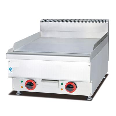 China Hotel Buffet Food Equipment Customize Platter Outdoor Flat Surface Barbecue Gas Griddle And Fryer for sale