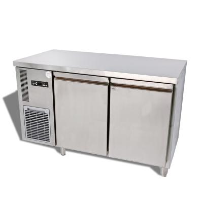 China Double-temperature combination kitchen restaurant under counter freezer and refrigerator for sale