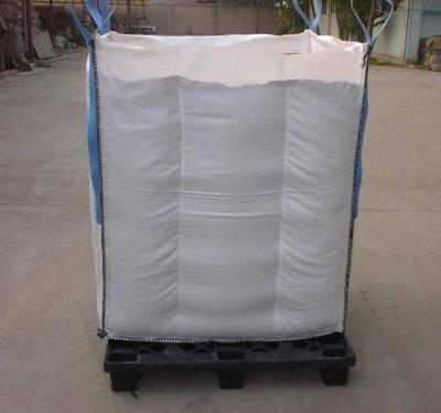 China Net Baffle Formed big bag Q Bags for soybean / corn packing for sale