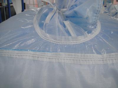 Chine sac de la catégorie comestible FIBC de sucre/riz de couche intérieure transparente, grand un sac de tonne à vendre