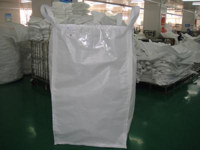 China grain 4 loops Food grade FIBC Bag big bags for factory packing rice for sale