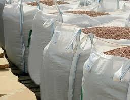 China firewood pellets FIBC pp jumbo bags ton bag of full open spout for minerals for sale