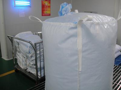 China Flexible 4-panel Industrial Bulk bags , Food grade packaging 1 ton Jumbo bag for sale