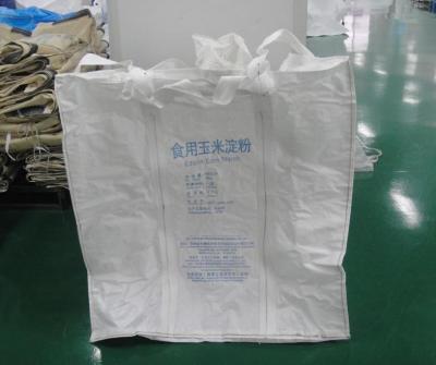 Chine le volume flexible tissé par pp de la catégorie comestible FIBC mettent en sac pour la fécule de maïs/farine de empaquetage à vendre