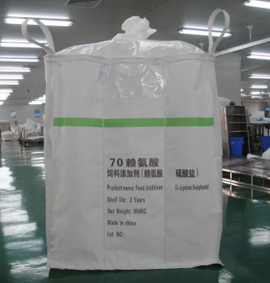 China U panel PP bulk material bags with 4 loops , one ton Type A jumbo bags for sale