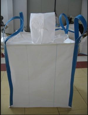 China polypropylene woven U styles Type D FIBC bags with 4 loops for sale