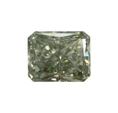 China Hpht Green 0.5-10ct Emerald Cut CVD Diamond Fancy Diamonds IGI Lab Developed for sale