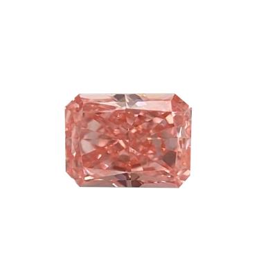 China IGI lab grown diamonds like pink radiant diamonds CVD hpht 0.5-10ct radiant cut for sale