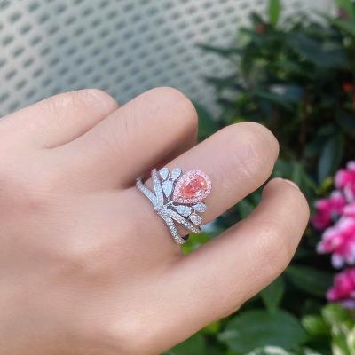 China CLASSIC CVD HPHT Diamond 18k 14k Gold Ring Lab Developed Customization for sale