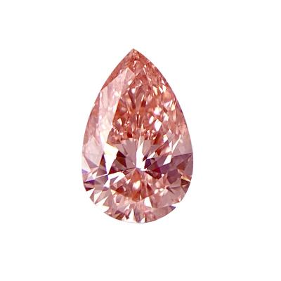 China IGI lab grown diamonds like pink pear diamonds CVD hpht 0.5-10ct pear cut for sale