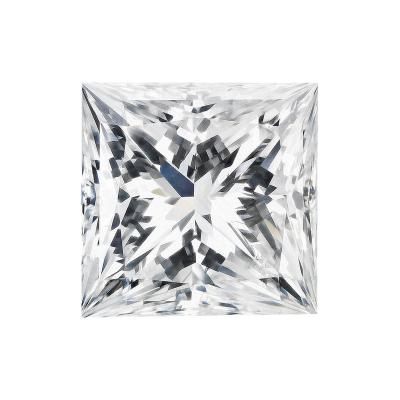 China White Princess Cut Diamonds 0.5-10ct CVD hpht Princess Cut Diamonds Princess Cut by IGI Lab for sale