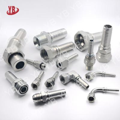 China High Pressure Carbon Steel Crimp Jic/Bsp/Bspt/Npt/Metric/Orfs/Sae Hydraulic Fittings Ferrule For Hose for sale