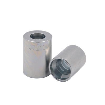 China For High Pressure Hydraulic Line High Quality Stainless Steel /carbon Ferrule For Crimping Press Hydraulic Hose Fitting for sale