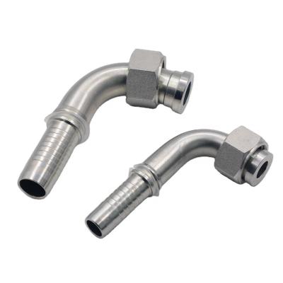 China ORFS Hydraulic Carbon/Stainless Steel Field Drive Pipe Elbow Fittings For Hydraulic High Pressure Pipes for sale