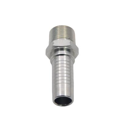 China stainless steel bspt / hydraulic threaded pipe fittings carbon steel connections for pressing 1/4